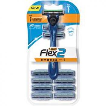 Bic Flex2 Hybrid Handle & Refills  each