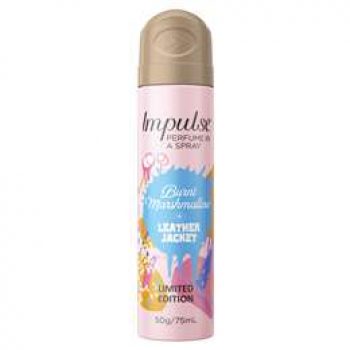 Impulse Body Spray Burnt Marshmallow & Leather Jacket 75ml