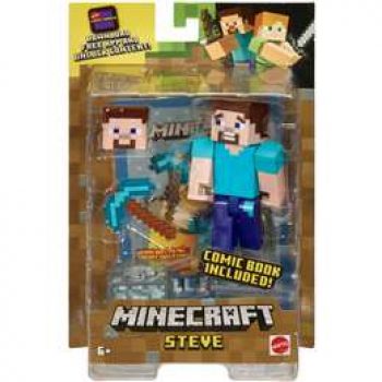 Mattel Minecraft Single Figurene Assortment each - Black Box Product ...