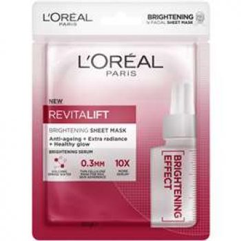L’oreal Revitalift Brightening Sheet Mask each