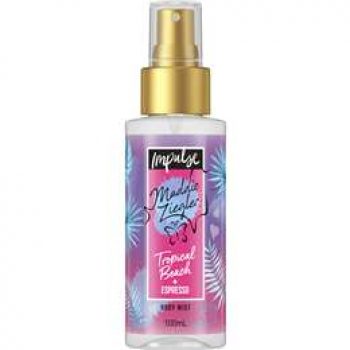 Impulse Maddie Ziegler Body Mist Tropical Beach & Espresso 100ml