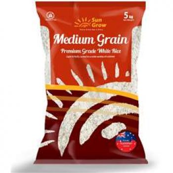 Sungrow Medium Grain Rice  5kg