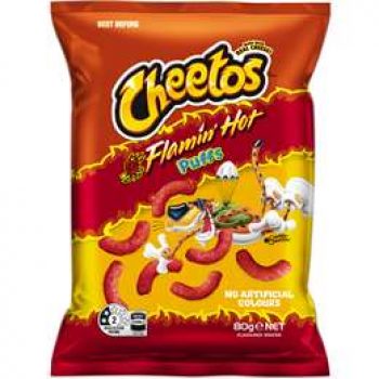 Cheetos Flaming Hot Puffs  80g