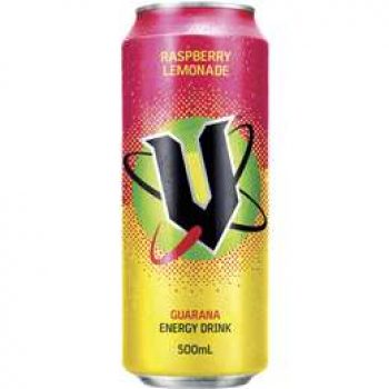 V Energy Drink Raspberry Lemonade 500ml