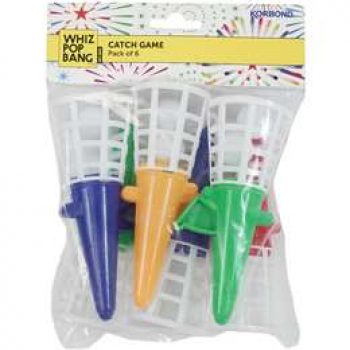 Korbond Whiz Pop Bang Catch Game  6 pack