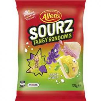 Allen’s Sourz Tangy Randoms  170g