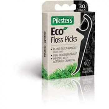 Piksters Eco Floss Picks  30 pack