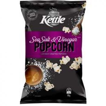 Kettle Popcorn Sea Salt & Vinegar  80g