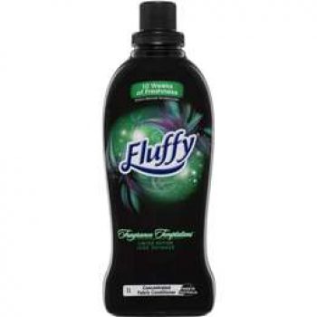 Fluffy Fragrance Temptations Jade Shimmer Fabric Conditioner 1l