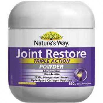 Nature’s Way Triple Action Joint Restore Powder Lemon Flavour 150g