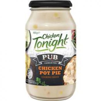 Chicken Tonight Pub Favourites Chicken Pot Pie Cooking Sauce 500g