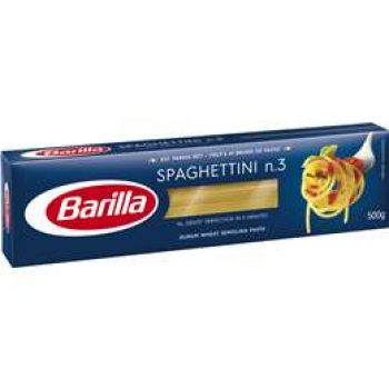 Barilla Spaghetti Spaghettini Pasta No 3 500g