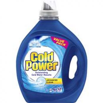 Cold Power Advanced Clean Front & Top Loader Laundry Liquid 4l