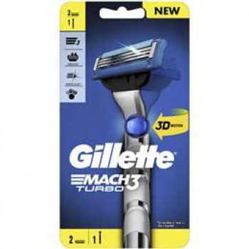 Gillette Mach3 Turbo 3d Razor  each