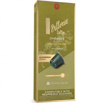 Vittoria Zimbabwe Single Origin Aluminium Coffee Capsules 10 pack