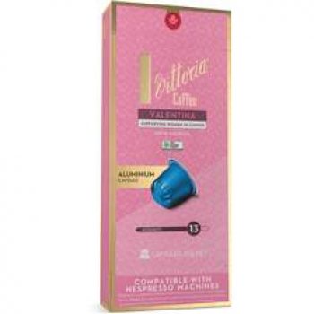 Vittoria Valentina Nespresso Compatible Coffee Capsules pack 10