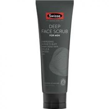 Swisse Deep Face Scrub For Men  120ml