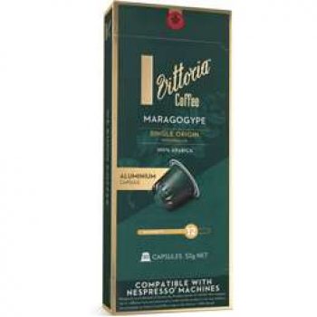 Vittoria Maragogype  Single Origin Aluminium Coffee Capsules 10 pack