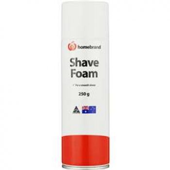 Homebrand Shave Foam 250g