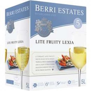 Berri Estates Cask Wine Lite Fruity Lexia 5l
