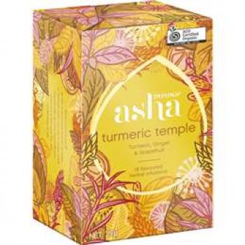 Twinings Asha Turmeric Temple Herbal Infusions 18 pack