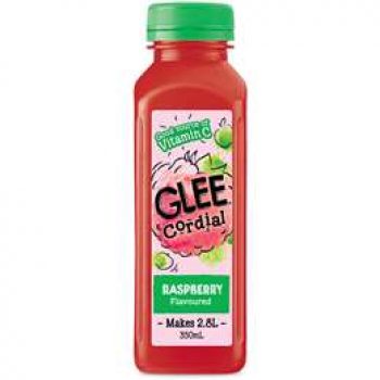 Glee Raspberry Flavoured Cordial Cordial 350ml
