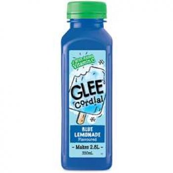 Glee Blue Lemonade Flavoured Cordial 350ml
