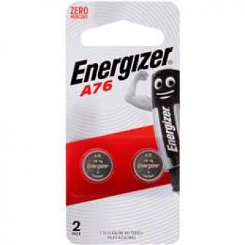 Energizer Button Batteries A76 2 pack