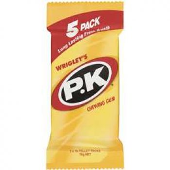 Wrigley’s P.k Gold Original Chewing Gum Multipack 5×10 Piece 70g