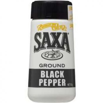 Saxa Pepper Black Picnic Pack 50g