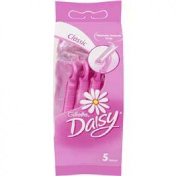 Gillette Daisy Classic Disposable Shaving Razor 5 pack