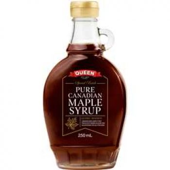 Queen Pure Maple Syrup 250ml