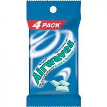 Wrigley’s Airwaves Menthol & Eucalyptus Chewing Gum Sugar Free 56g