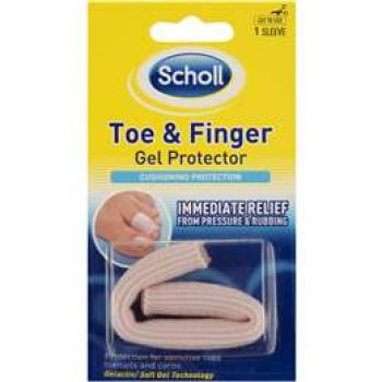 Scholl Gel Finger & Toe Foot Care Protector each