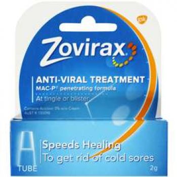 Zovirax Cold Sore Cream 2g