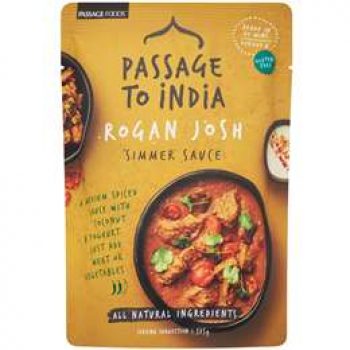 Passage To Asia Simmer Sauce Rogan Josh 375g
