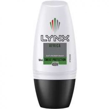 Lynx For Men Antiperspirant Roll On Deodorant Africa 50ml