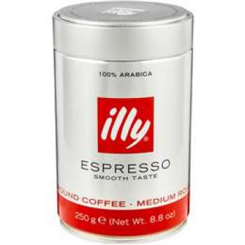Illy Ground Coffee Espresso 250g