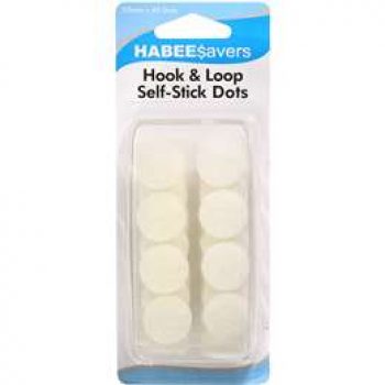 Habee Savers Hook & Loop Dots 40pk