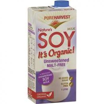 Pureharvest Organic Malt Free Soy Milk 1l
