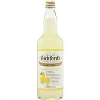 Bickford’s Lemon Cordial 750ml