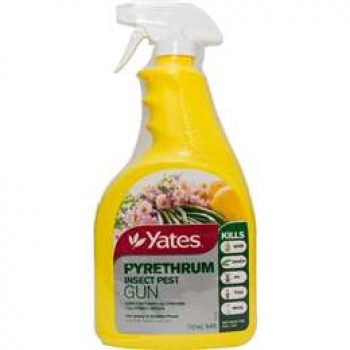 Yates Pyrethrum Insect Control Spray Bottle & Refill 2x750ml
