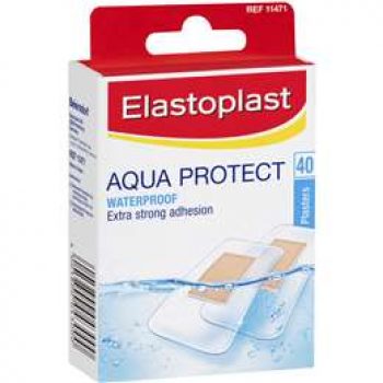 Elastoplast Aqua Protect Plasters Waterproof 40pk