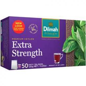Dilmah Extra Strength Tea Bags 50 pack
