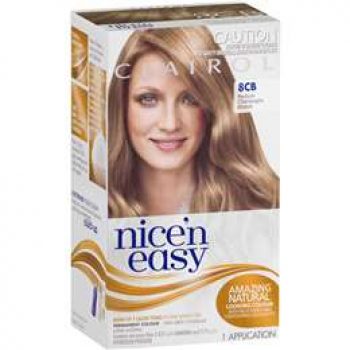 Clairol Nice N Easy 8cb Natural Medium Champagne Blonde each
