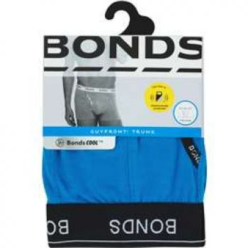 Bonds Mens Underwear Guy Front Trunk Size Large each
