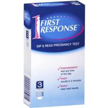 First Response Pregnancy Test Dip Read 3 pack