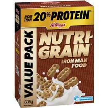 Kellogg’s Nutri-grain Protein Breakfast Cereal 805g