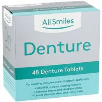 All Smiles Denture Tablets 48 pack