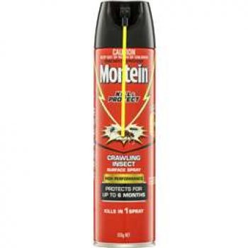 Mortein Easy Reach Surface Spray Crawling Insect Killer 350g